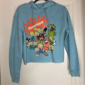 Nickelodeon Crop Hoodie